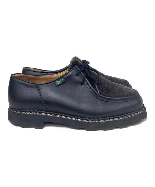 PARABOOT（パラブーツ）PARABOOT (パラブーツ) チロリアンブーツ ブラック×ブラウン サイズ:42　1/2の古着・服飾アイテム