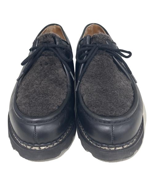 PARABOOT（パラブーツ）PARABOOT (パラブーツ) チロリアンブーツ ブラック×ブラウン サイズ:42　1/2の古着・服飾アイテム