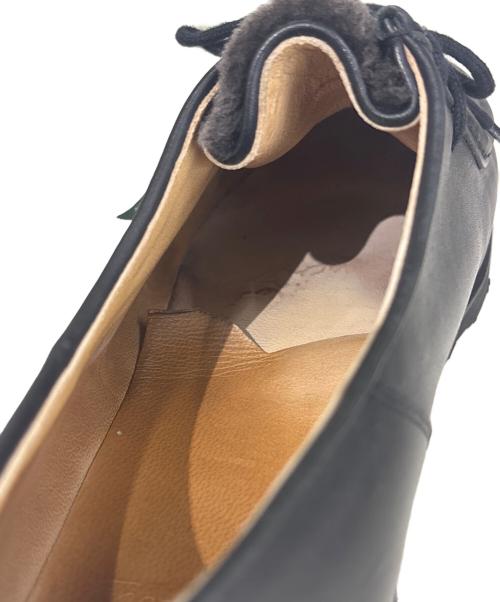 PARABOOT（パラブーツ）PARABOOT (パラブーツ) チロリアンブーツ ブラック×ブラウン サイズ:42　1/2の古着・服飾アイテム