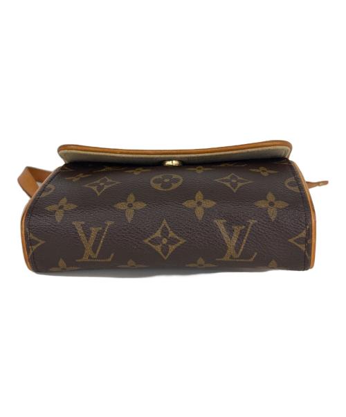 LOUIS VUITTON（ルイ ヴィトン）LOUIS VUITTON (ルイ ヴィトン) ウエストポーチ　ポシェットフロランティーヌ ブラウンの古着・服飾アイテム