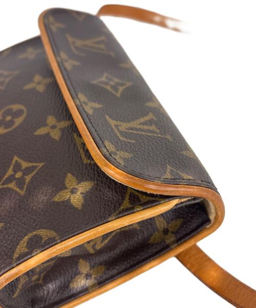 LOUIS VUITTON（ルイ ヴィトン）LOUIS VUITTON (ルイ ヴィトン) ウエストポーチ　ポシェットフロランティーヌ ブラウンの古着・服飾アイテム