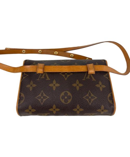 LOUIS VUITTON（ルイ ヴィトン）LOUIS VUITTON (ルイ ヴィトン) ウエストポーチ　ポシェットフロランティーヌ ブラウンの古着・服飾アイテム