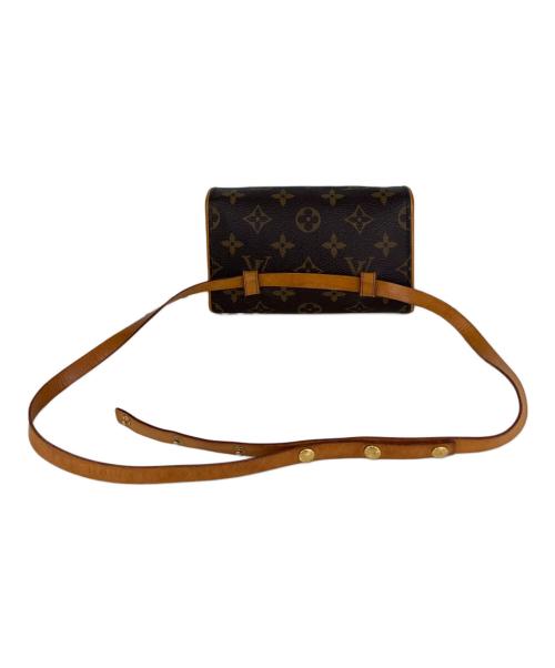 LOUIS VUITTON（ルイ ヴィトン）LOUIS VUITTON (ルイ ヴィトン) ウエストポーチ　ポシェットフロランティーヌ ブラウンの古着・服飾アイテム