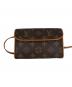 LOUIS VUITTON (ルイ ヴィトン) ウエストポーチ　ポシェットフロランティーヌ ブラウン：50000円