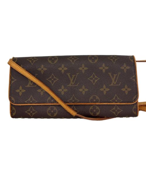 LOUIS VUITTON（ルイ ヴィトン）LOUIS VUITTON (ルイ ヴィトン) ポシェット　ポシェットツインGM ブラウンの古着・服飾アイテム