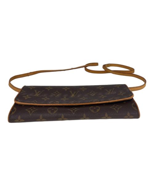 LOUIS VUITTON（ルイ ヴィトン）LOUIS VUITTON (ルイ ヴィトン) ポシェット　ポシェットツインGM ブラウンの古着・服飾アイテム