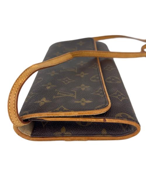 LOUIS VUITTON（ルイ ヴィトン）LOUIS VUITTON (ルイ ヴィトン) ポシェット　ポシェットツインGM ブラウンの古着・服飾アイテム