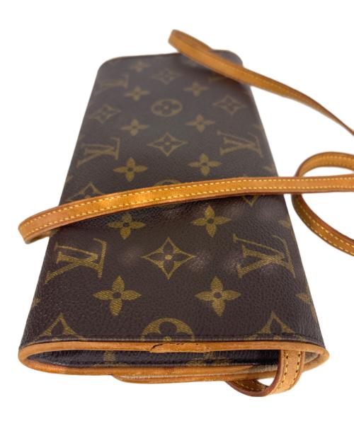 LOUIS VUITTON（ルイ ヴィトン）LOUIS VUITTON (ルイ ヴィトン) ポシェット　ポシェットツインGM ブラウンの古着・服飾アイテム