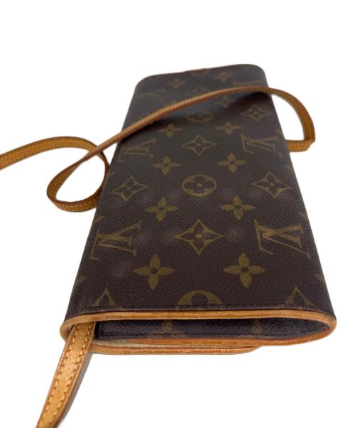 LOUIS VUITTON（ルイ ヴィトン）LOUIS VUITTON (ルイ ヴィトン) ポシェット　ポシェットツインGM ブラウンの古着・服飾アイテム