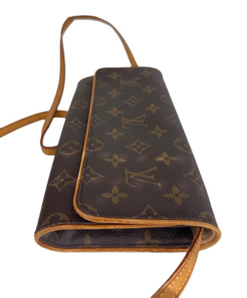 LOUIS VUITTON（ルイ ヴィトン）LOUIS VUITTON (ルイ ヴィトン) ポシェット　ポシェットツインGM ブラウンの古着・服飾アイテム