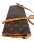 中古・古着 LOUIS VUITTON (ルイ ヴィトン) ポシェット　ポシェットツインGM ブラウン：40000円