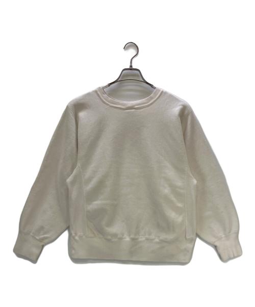 Champion REVERSE WEAVE（チャンピオン リバース ウィーブ）Champion REVERSE WEAVE (チャンピオン リバース ウィーブ) スウェット トリコタグ中期 80s アイボリー サイズ:Mの古着・服飾アイテム