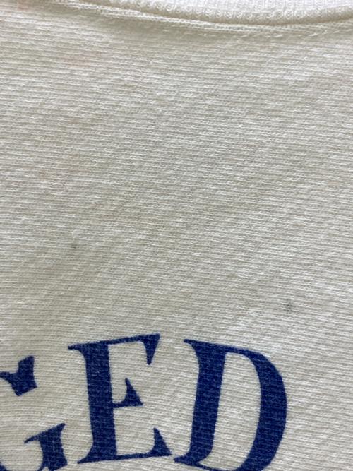Champion REVERSE WEAVE（チャンピオン リバース ウィーブ）Champion REVERSE WEAVE (チャンピオン リバース ウィーブ) スウェット トリコタグ中期 80s アイボリー サイズ:Mの古着・服飾アイテム