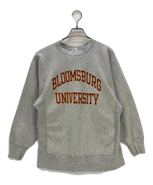 Champion REVERSE WEAVE（チャンピオン リバース ウィーブ）Champion REVERSE WEAVE (チャンピオン リバース ウィーブ) スウェット トリコタグ前期 WARMUP 80s グレー サイズ:Lの古着・服飾アイテム