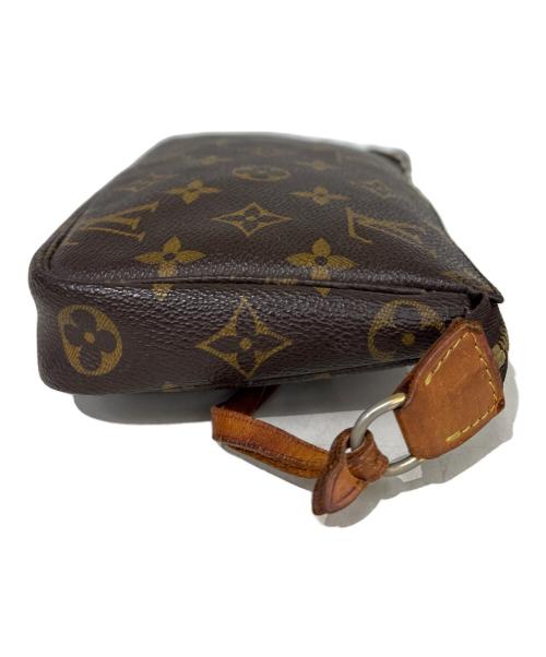 LOUIS VUITTON（ルイ ヴィトン）LOUIS VUITTON (ルイ ヴィトン) ショルダーポーチ　ポシェット・アクセソワール ブラウンの古着・服飾アイテム