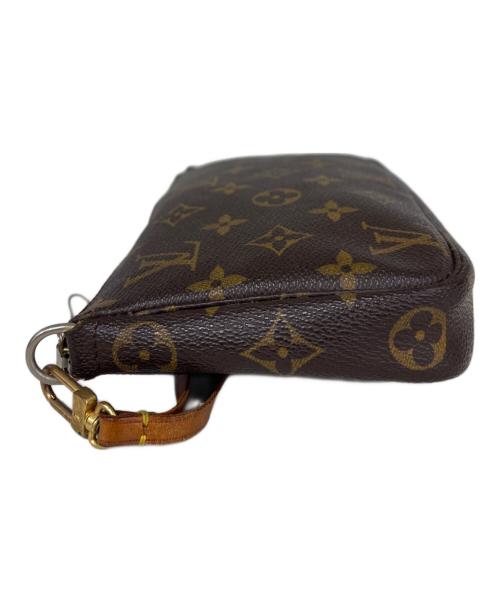 LOUIS VUITTON（ルイ ヴィトン）LOUIS VUITTON (ルイ ヴィトン) ショルダーポーチ　ポシェット・アクセソワール ブラウンの古着・服飾アイテム