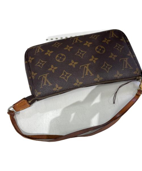 LOUIS VUITTON（ルイ ヴィトン）LOUIS VUITTON (ルイ ヴィトン) ショルダーポーチ　ポシェット・アクセソワール ブラウンの古着・服飾アイテム