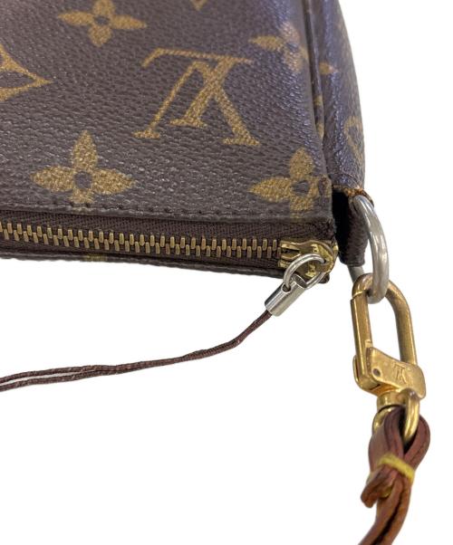 LOUIS VUITTON（ルイ ヴィトン）LOUIS VUITTON (ルイ ヴィトン) ショルダーポーチ　ポシェット・アクセソワール ブラウンの古着・服飾アイテム