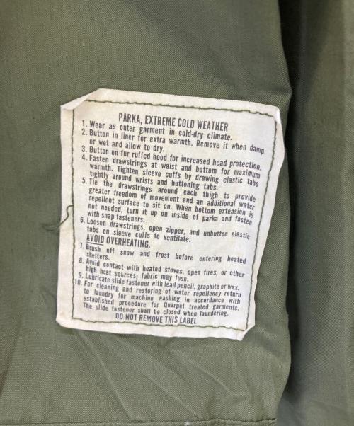 US ARMY（ユーエスアーミー）US ARMY (ユーエスアーミー) モッズコート オリーブ サイズ:X-SMALL--REGULARの古着・服飾アイテム