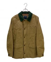 BROOKS BROTHERS（ブルックスブラザーズ）の古着「コットンキャンバスキルティングバーンコート」｜ブラウン