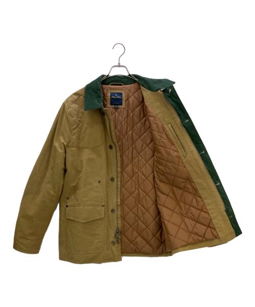 BROOKS BROTHERS（ブルックスブラザーズ）BROOKS BROTHERS (ブルックスブラザーズ) コットンキャンバスキルティングバーンコート ブラウン サイズ:Lの古着・服飾アイテム