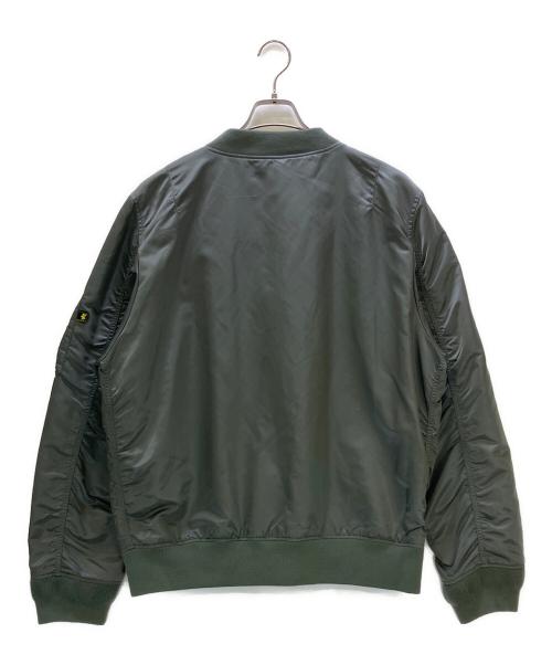 ALPHA（アルファ）ALPHA (アルファ) フライトジャケット オリーブ サイズ:2XLの古着・服飾アイテム