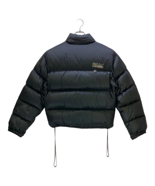 FIRST DOWN（ファーストダウン）FIRST DOWN (ファーストダウン) ダウンジャケット ブラック サイズ:Mの古着・服飾アイテム