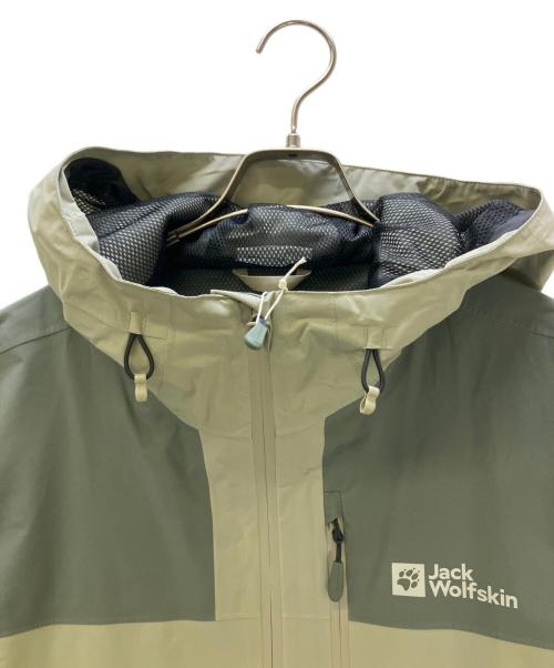 Jack Wolfskin（ジャック ウルフスキン）Jack Wolfskin (ジャック ウルフスキン) マウンテンパーカー ASIA GO HIKE JACKET M オリーブ サイズ:L 未使用品の古着・服飾アイテム
