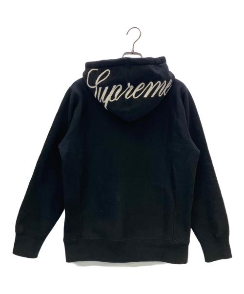 SUPREME（シュプリーム）SUPREME (シュプリーム) プルオーバーパーカー 15FW Classic Script Hooded Sweatshirt ブラック サイズ:Sの古着・服飾アイテム
