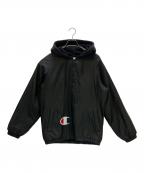Champion×SUPREMEチャンピオン×シュプリーム）の古着「ジャケット 17AW champion Sherpa Lined Hooded Jacket」｜ブラック