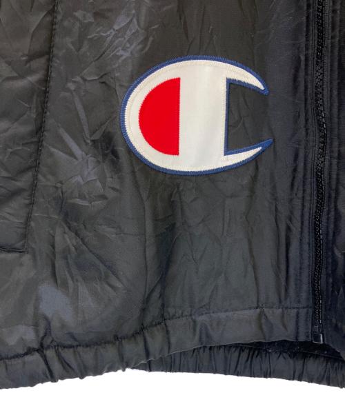 Champion（チャンピオン）Champion (チャンピオン) SUPREME (シュプリーム) ジャケット 17AW champion Sherpa Lined Hooded Jacket ブラック サイズ:Sの古着・服飾アイテム