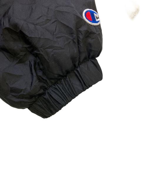 Champion（チャンピオン）Champion (チャンピオン) SUPREME (シュプリーム) ジャケット 17AW champion Sherpa Lined Hooded Jacket ブラック サイズ:Sの古着・服飾アイテム