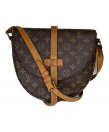LOUIS VUITTON（ルイ ヴィトン）の古着「ショルダーバッグ　シャンティGM」｜ブラウン