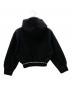 THE RED THREAD (ザ・レッド・スレッド) スウェット S mid-sleeve hoodie cropped ブラック サイズ:Free：12000円