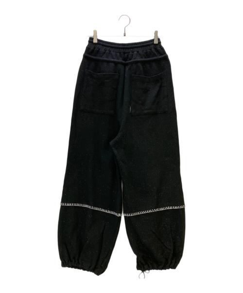 THE RED THREAD（ザ・レッド・スレッド）THE RED THREAD (ザ・レッド・スレッド) スウェットパンツ S double drawstring pants ブラック サイズ:Freeの古着・服飾アイテム