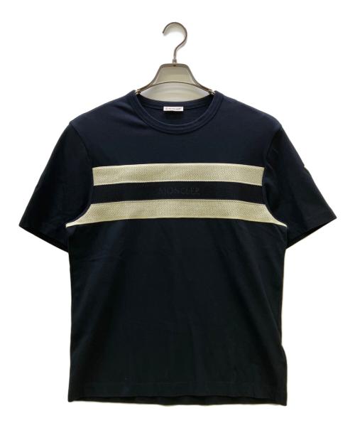 MONCLER（モンクレール）MONCLER (モンクレール) MAGLIA T-SHIRT ネイビー サイズ:Sの古着・服飾アイテム