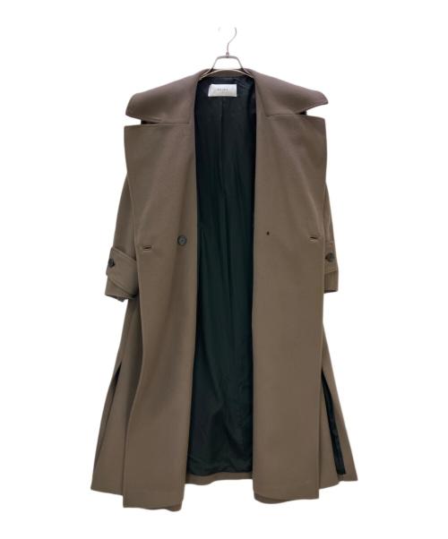 ADORE（アドーア）ADORE (アドーア) シャルムショートビーバービックカラーコート ブラウン サイズ:38の古着・服飾アイテム