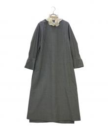 ADORE（アドーア）の古着「フレックストロピカルワンピース」｜グレー