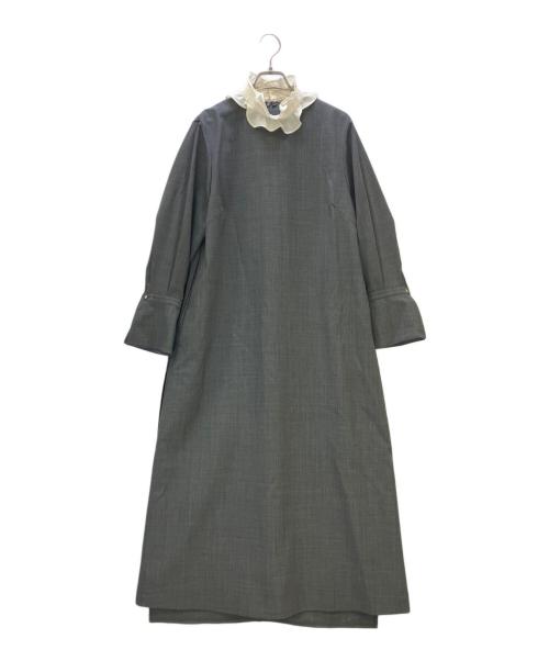 ADORE（アドーア）ADORE (アドーア) フレックストロピカルワンピース グレー サイズ:38 未使用品の古着・服飾アイテム