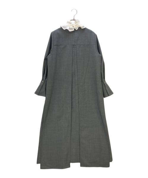 ADORE（アドーア）ADORE (アドーア) フレックストロピカルワンピース グレー サイズ:38 未使用品の古着・服飾アイテム