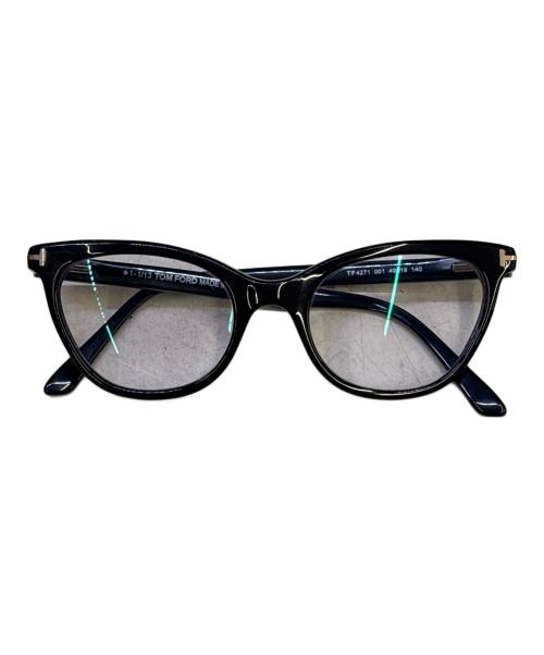 TOM FORD（トムフォード）TOM FORD (トムフォード) 伊達眼鏡 ブラックの古着・服飾アイテム