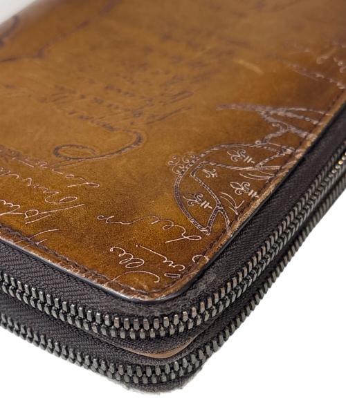 Berluti（ベルルッティ）Berluti (ベルルッティ) 長財布　タリ カリグラフィー ブラウンの古着・服飾アイテム