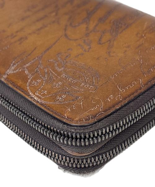 Berluti（ベルルッティ）Berluti (ベルルッティ) 長財布　タリ カリグラフィー ブラウンの古着・服飾アイテム
