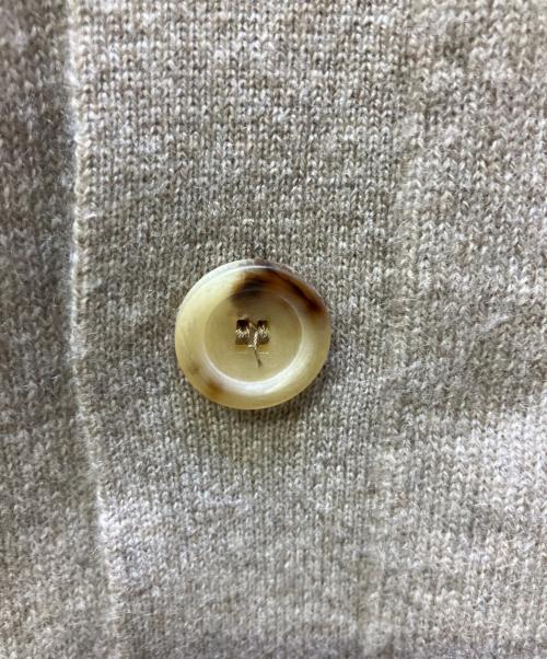 LOUIS VUITTON（ルイ ヴィトン）LOUIS VUITTON (ルイ ヴィトン) 薄手カーディガン ベージュ サイズ:Mの古着・服飾アイテム