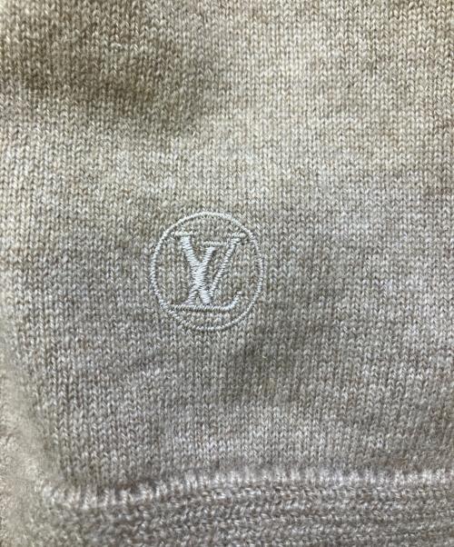 LOUIS VUITTON（ルイ ヴィトン）LOUIS VUITTON (ルイ ヴィトン) 薄手カーディガン ベージュ サイズ:Mの古着・服飾アイテム