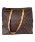 LOUIS VUITTON（ルイ ヴィトン）の古着「ショルダートートバッグ　	カバメゾ」｜ブラウン