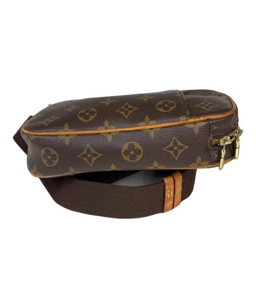 LOUIS VUITTON（ルイ ヴィトン）LOUIS VUITTON (ルイ ヴィトン) ポシェット　ポシェットガンジュ ブラウンの古着・服飾アイテム
