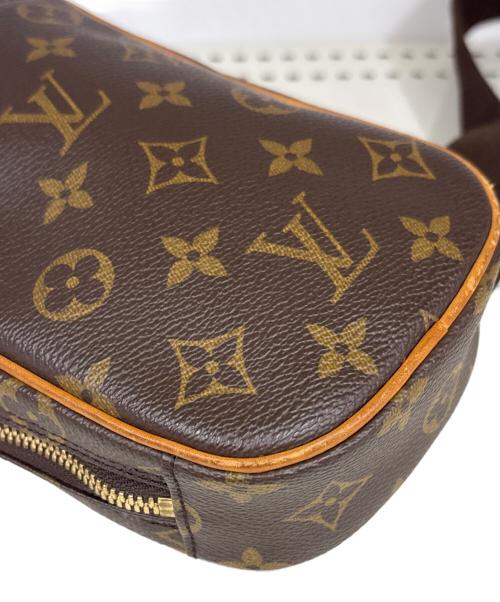 LOUIS VUITTON（ルイ ヴィトン）LOUIS VUITTON (ルイ ヴィトン) ポシェット　ポシェットガンジュ ブラウンの古着・服飾アイテム