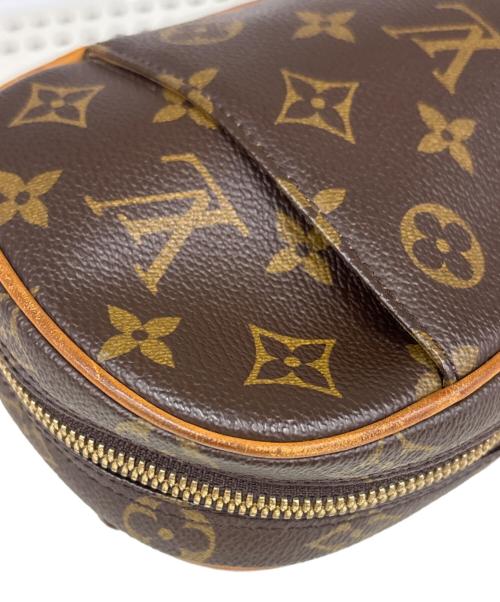 LOUIS VUITTON（ルイ ヴィトン）LOUIS VUITTON (ルイ ヴィトン) ポシェット　ポシェットガンジュ ブラウンの古着・服飾アイテム