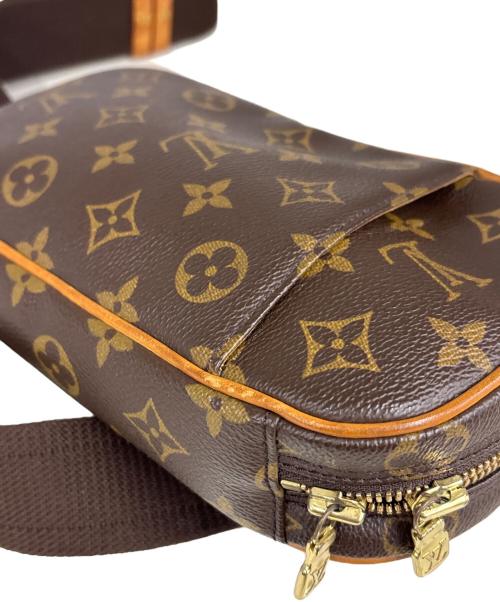 LOUIS VUITTON（ルイ ヴィトン）LOUIS VUITTON (ルイ ヴィトン) ポシェット　ポシェットガンジュ ブラウンの古着・服飾アイテム